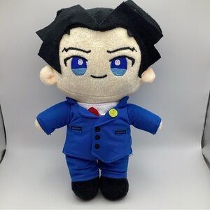 Anime Ace Attorney Figure Plush Doll 9” Phoenix Wright Collectible New